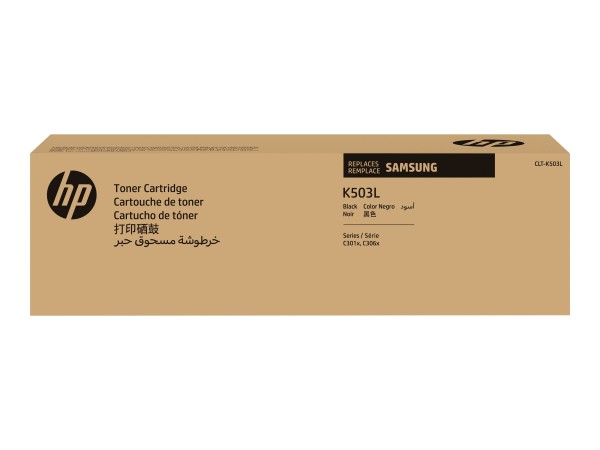 HP SAMSUNG CLT K503L Schwarz Tonerpatrone (SU147A)