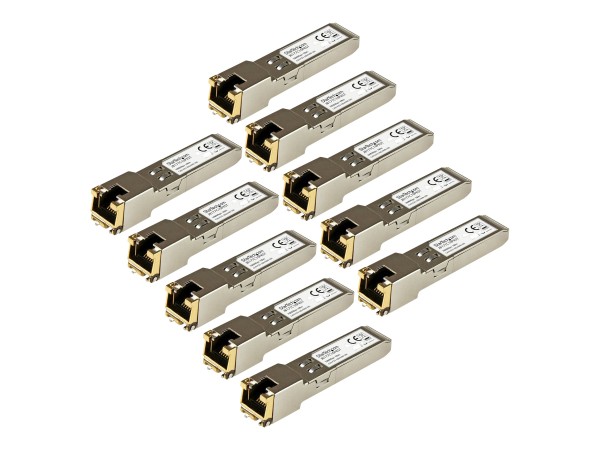 STARTECH.COM Gigabit RJ45 Kupfer SFP Transceiver Modul - HP J8177C kompatib J8177C10PKST