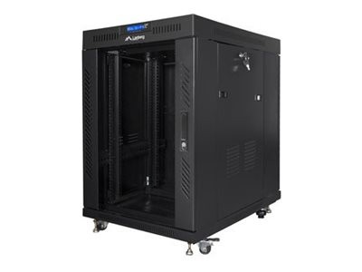 LANBERG LANBERG 19" 15U 800X1000 SCHWARZ GLAS TÜR LCD RACK RACK