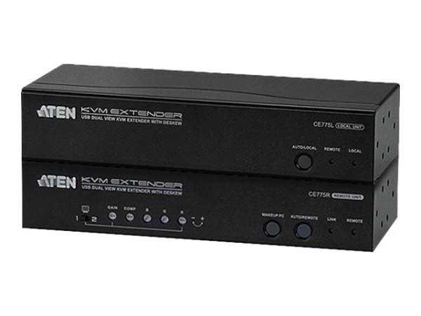 ATEN ATEN RS232 Dual View USB/VGA Audio Extender