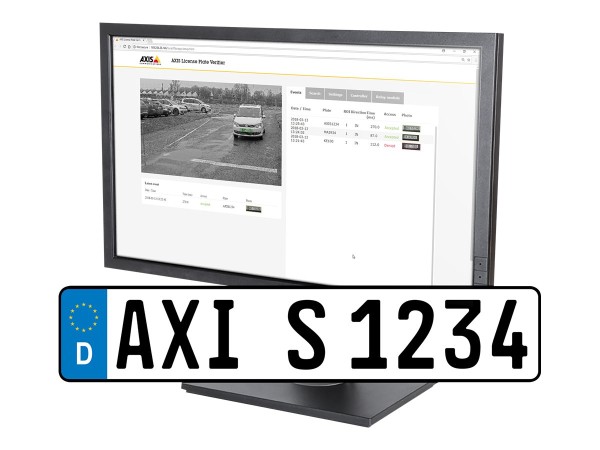 AXIS AXIS LICENSE PLATE VERIF E-LIC