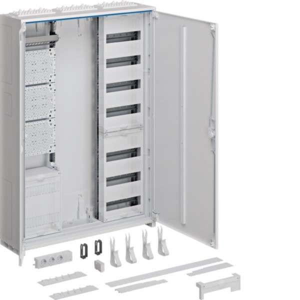 HAGER Systemschrank, VF-7rh/ ZB33VT7APZ2 APZ/Multim., uniZ, 1100x800x205mm ZB33VT7APZ2