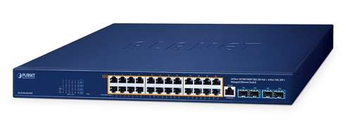 PLANET TECHNOLOGY 24-Port 10/100/1000T 802.3bt GS-4210-24UP4X