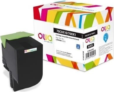 ARMOR ARMOR OWA Toner komp. LEXMARK 70C0X10 / 70C2XKE / 700X1 schwarz