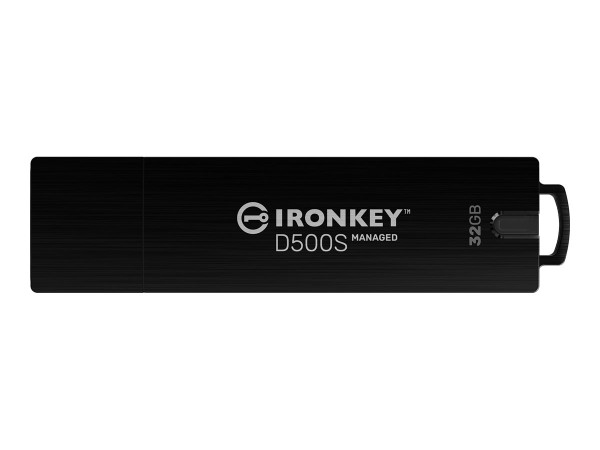 KINGSTON 32 GB IronKey D500S verschlüsselter USB-Stick USB-A 3.2 Gen1 Manag IKD500SM/32GB