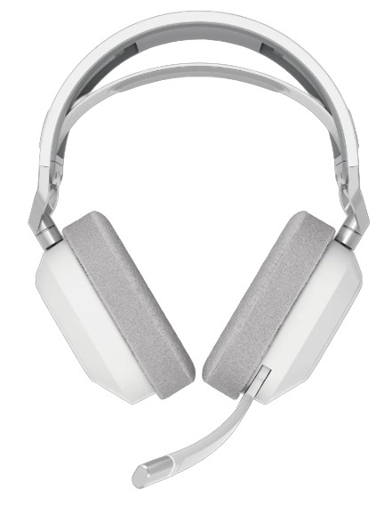 CORSAIR HS80 MAX Wireless Gaming Headset, White CA-9011296-EU