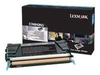 LEXMARK Schwarz Tonerpatrone LCCP, LRP C746H2KG