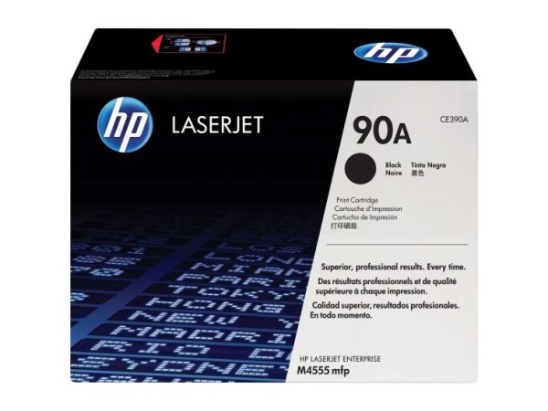 HP 90A Schwarz LaserJet Tonerpatrone (CE390A) CE390A