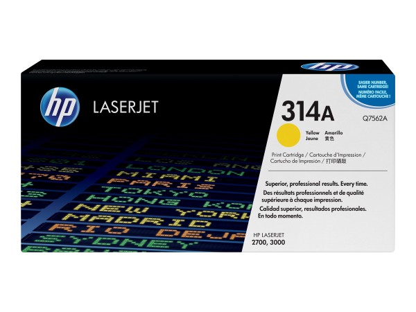 HP 314A Gelb LaserJet Tonerpatrone (Q7562A) Q7562A