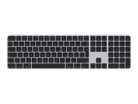 APPLE APPLE Magic Keyboard with Touch ID and Numeric Keypad for Mac models with Apple silicon - Black Keys APPLE APPLE Magic Keyboard with Touch ID and Numeric Keypad for Mac models with Apple silicon - Black Keys