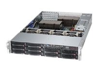 SUPERMICRO SUPERMICRO 19" BB 2U Supermicro SYS-6027AX-72RF-HFT2 (SC829BTQ-R1K28LPB / X9DAX-7F-HFT / 2x Intel Xe