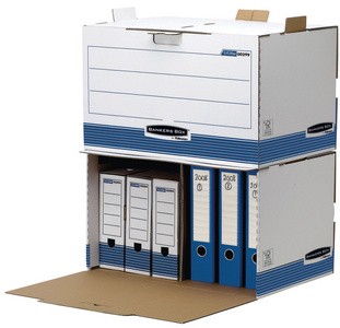 Fellowes BANKERS BOX SYSTEM Archiv-Container, blau