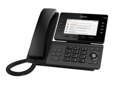 GIGASET GIGASET P820 IP PRO IP Tischtelefon 12.7 cm 5 Zoll TFT-Farbdisplay USB 2x RJ45 Anschluss fr P800 KEY