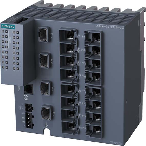 SIEMENS SIEMENS SCALANCE XC216-4C G 12x10/100/1000Mbit/s 1 Stück