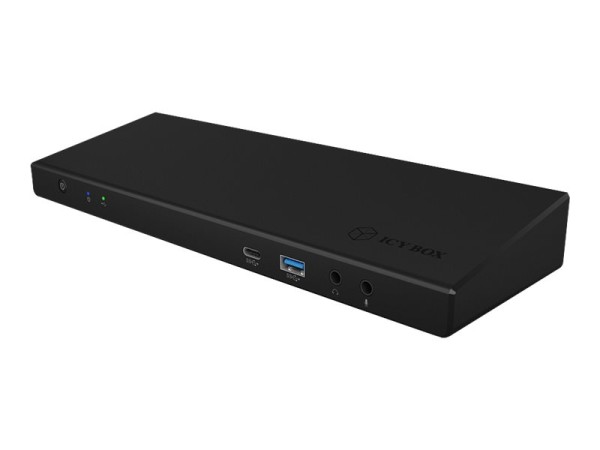 ICY BOX IB-DK2244AC DockingStation mit dreifacher Videoausgabe 60573