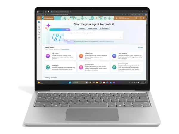 MICROSOFT MICROSOFT Surface Laptop 13 33cm (13") Qualcom Snapdragon X 8-core 24GB 1TB W11P