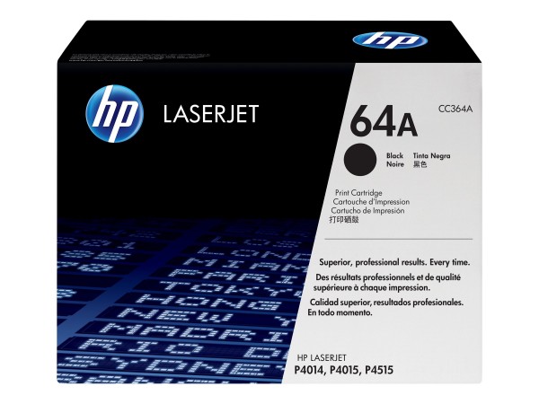 HP 64A Schwarz LaserJet Tonerpatrone (CC364A) CC364A