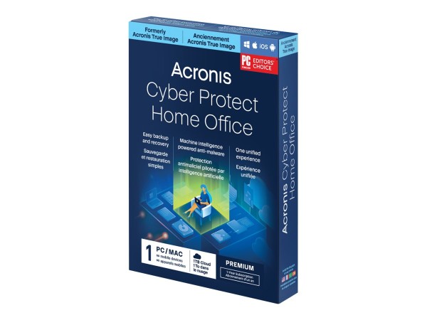 ACRONIS ACRONIS CYBER PROTECT HOME OFFICE PREM 1PC 1YR +1TB SUBSCRIPTION (HOPASHLOS)