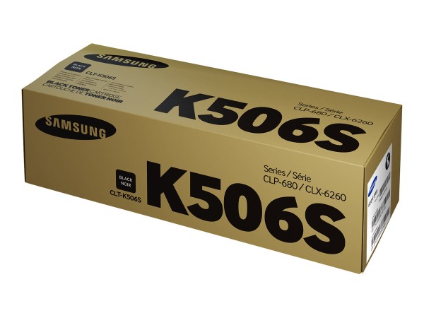 SAMSUNG SAMSUNG CLT K506S Schwarz Tonerpatrone (SU180A)