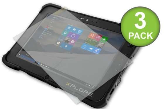 ZEBRA - Schutzhülle für Tablet-PC-Display (Packung mit 3) - für XSLATE L10 400022