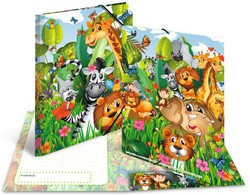 HERMA Eckspannermappe "Frieda & Friends", Karton, DIN A4