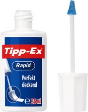 Tipp-Ex Korrekturflüssigkeit "Rapid", weiß, 25 ml, Blister