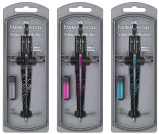 FABER-CASTELL Schnellverstellzirkel TWISTER