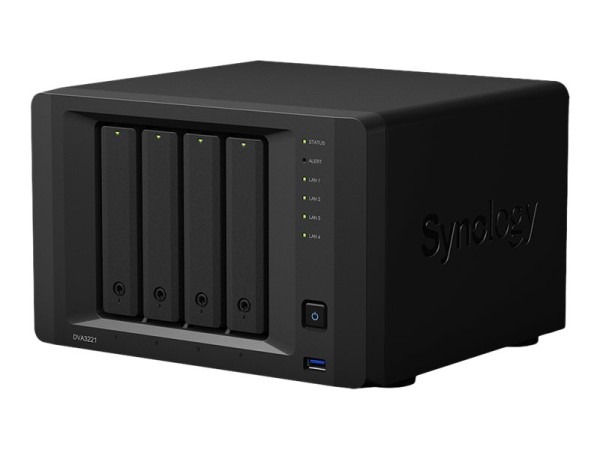 SYNOLOGY SYNOLOGY Deep Learning NVR DVA3221 - NVR - 32 Kanäle - netzwerkfähig