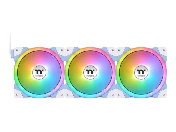 THERMALTAKE SWAFAN EX14 ARGB Hydrangea Blue 3er-Pack Gehäuselüfter CL-F184-PL14BU-A