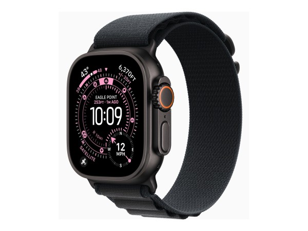 APPLE Watch Ultra 3 Titanium Cellular 49mm Schwarz (Alpine Loop schwarz) Sm MF0Q4QF/A