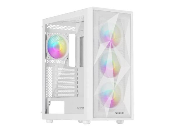 GENESIS GENESIS Gehäuse DIAXID 605 ARGB mit Sichtfenster weiß (NPC-2173)