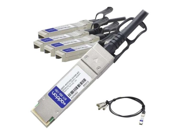 ADDON NETWORKS AddOn Cisco QSFP-4SFP10G-CU1M Comp TAA 4 QSFP-4SFP10G-CU1M-AO