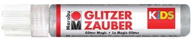 Marabu KiDS Glitzerfarbe "Glitzerzauber", glitter-silber