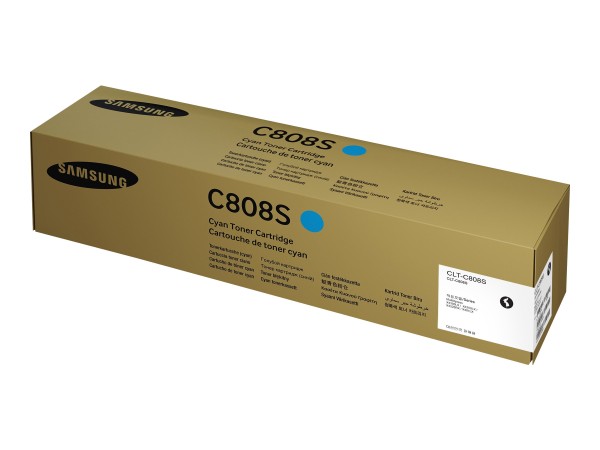 SAMSUNG Toner CLT-C808S cyan (ca. 20.000 Seiten) SS560A
