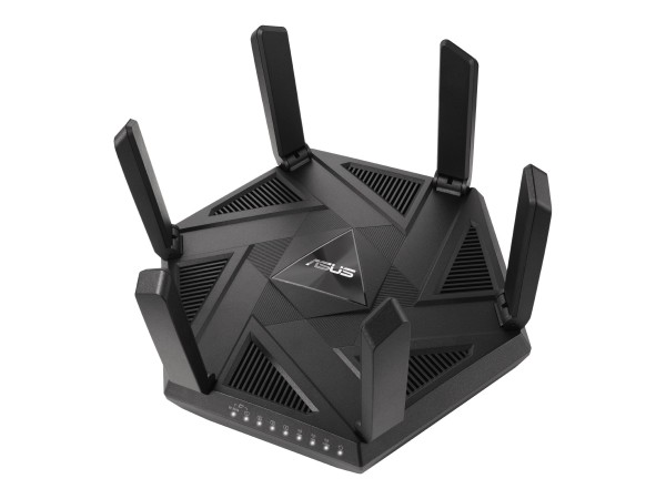 ASUS ASUS RT-AXE7800 WLAN Router WiFi 6E (802.11ax), Tri-Band, bis zu 7.800 Mbit/s, 1x 2.5 GbE LAN/WAN, 1
