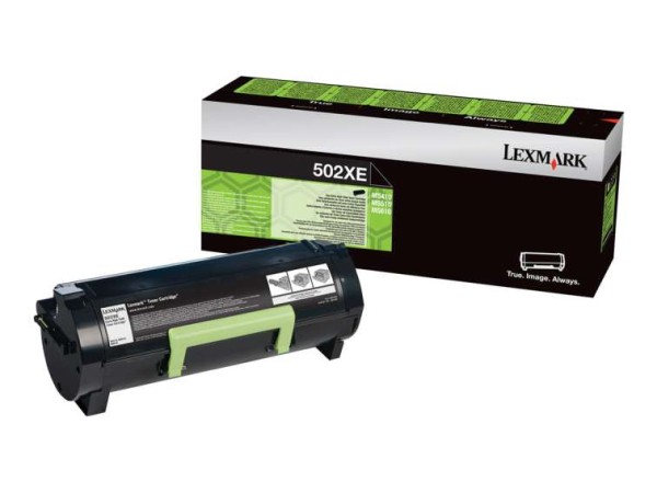 LEXMARK 502X Besonders hohe Ergiebigkeit Schwarz Tonerpatrone Lexmark Corpo 50F2X0E