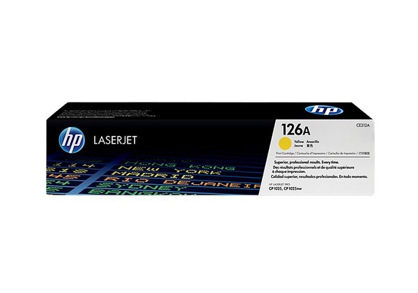 HP 126A - Tonereinheit Original - Yellow - 1.000 Seiten