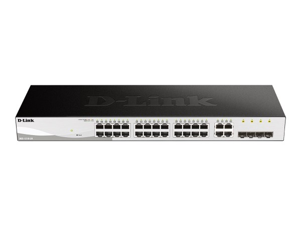 D-LINK 28-Port Layer2 Smart Managed Gigabit Switchdlink|green 3.0, 24x 10/1 DGS-1210-28/E