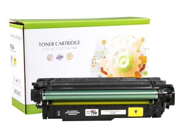 STATIC CONTROL STATIC Toner cartridge compatible with HP CF322A yellow remanufactured 16.500 pages
