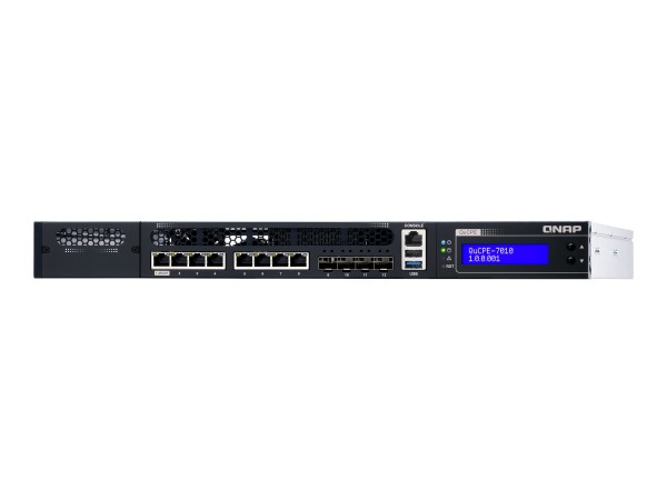 QNAP QNAP QuCPE-7010-D2146NT-32GB - Virtualisierungsanwendung - 10 GigE - 1U - Rack-montierbar