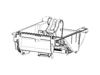 ZEBRA Kit, Print Mechanism 203dpi, ZD620D. RESTRICTED ITEM CLASS 3. ONLY FO P1080383-432