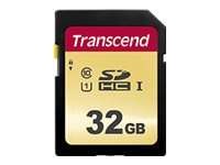 TRANSCEND 32GB UHS-I U1 SD Card MLC TS32GSDC500S