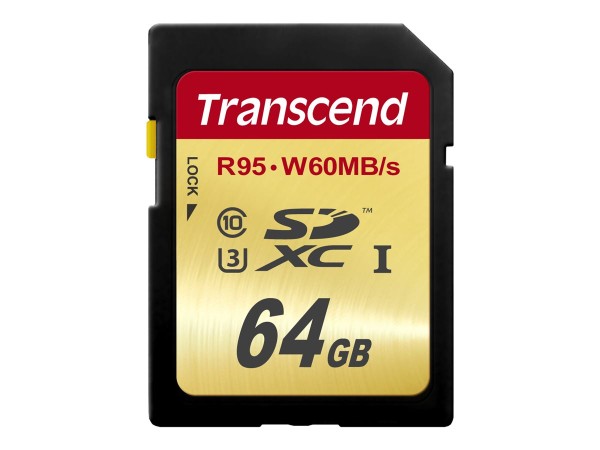TRANSCEND TRANSCEND SDXC UHS-I U3 64GB