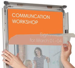 nobo Plakatrahmen Premium Plus, DIN A0, silber