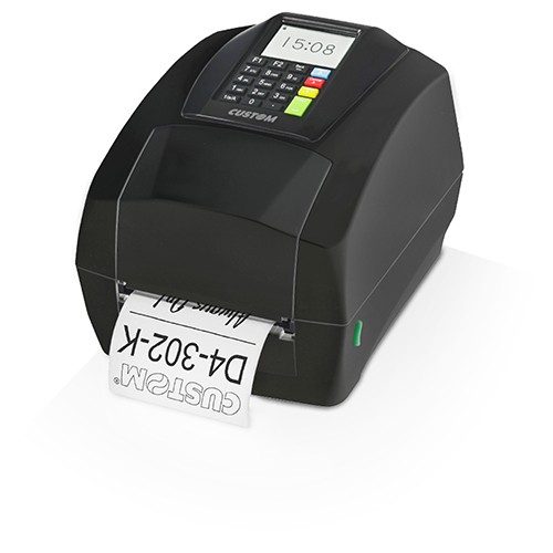 Custom LABEL PRINTER D4 302-K DISPLAY