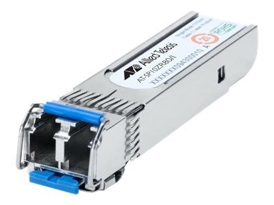 ALLIED TELESIS ALLIED TELESIS SFP+ Pluggable Optical Module, 10G-ZR, 80km, Single mode, Dual fiber [Tx=1550,Rx=1550