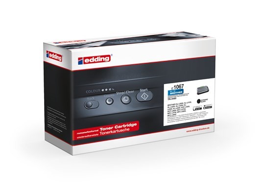 EDDING EDDING Toner 18-1067 wie Brother TN-3480 schwarz (18-1067)