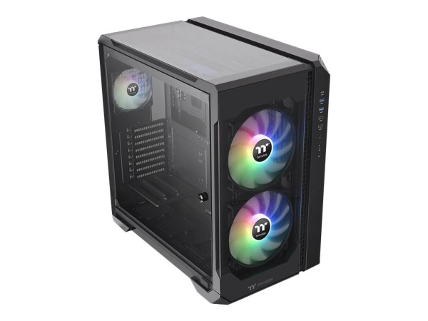 THERMALTAKE View 51 TG Full Tower "ARGB" schwarz retail CA-1Q6-00M1WN-00