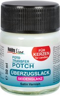 KREUL Foto Transfer POTCH Überzugslack für Kerzen, 50 ml