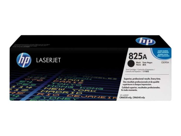 HP 825A Schwarz LaserJet Tonerpatrone (CB390A) CB390A